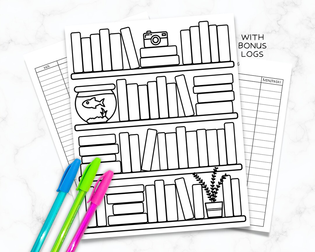 Printable Reading Log for Kids Kids Reading Chart Homeschool Book Log