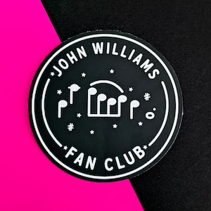John Williams fan club vinyl sticker