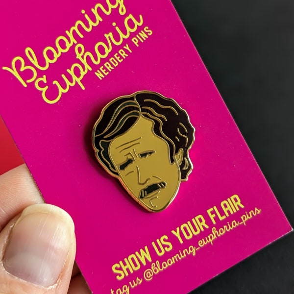 Ron Burgundy Anchorman Hard Enamel Pin