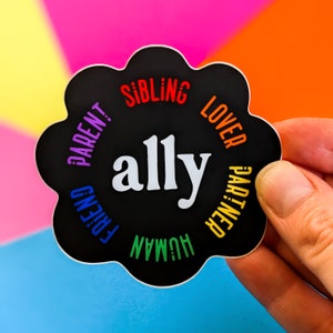 Small Ally Vinyl sticker