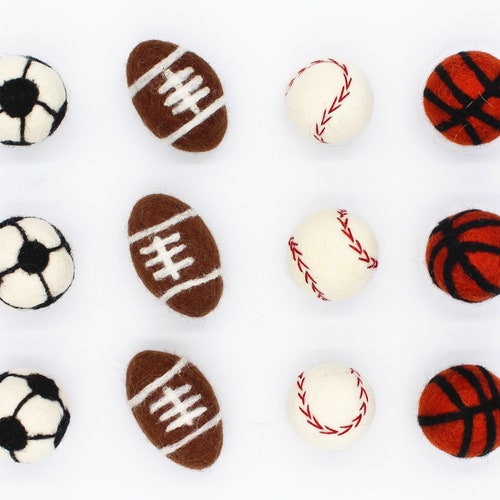 Dragon Scales Pom Balls Nursery Felt Poms Wholesale Wool Etsy