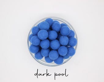 Wool Felt Balls Wholesale | Felt Pom Poms Wholesale | DIY Felt Ball Garland | Choose Color + Quantity
