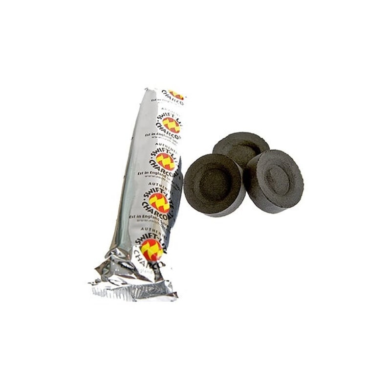 Swift Lite 40mm Charcoal Discs Self Igniting for Burning Etsy