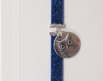 Large Silver Owl Artmark