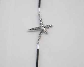 Silver Starfish bookmark
