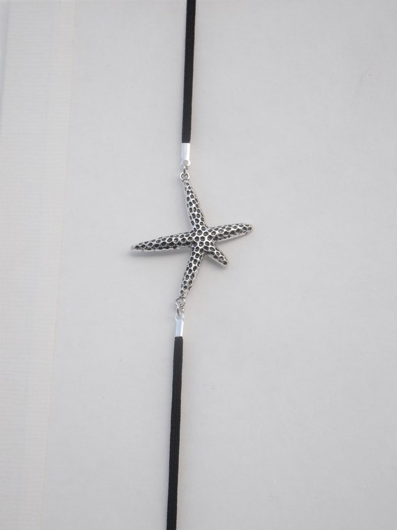 Silver Starfish bookmark