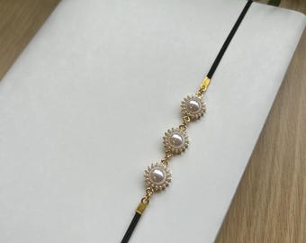 Pearl Book Artmark, Faux Pearl Bookmark