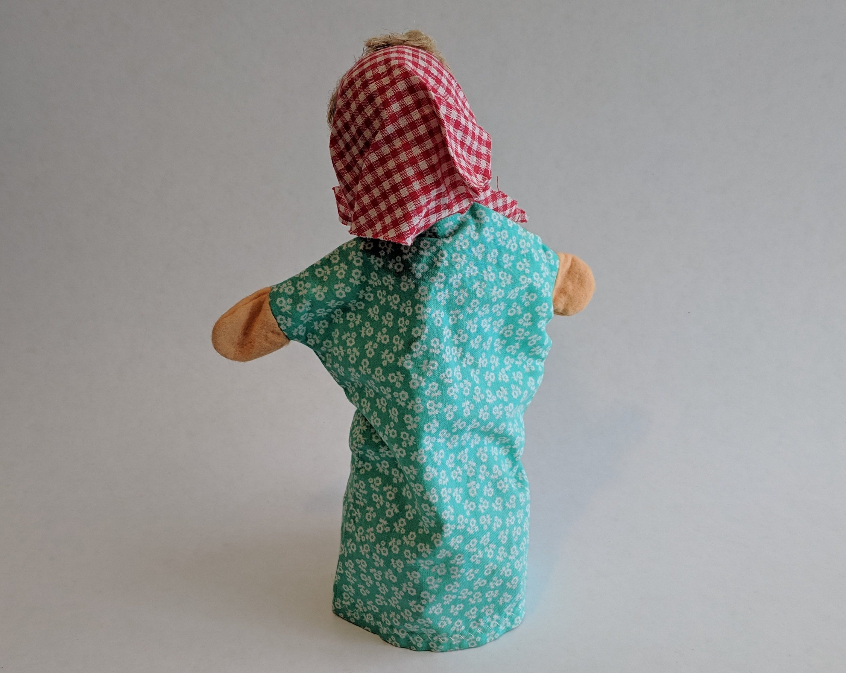 Vintage Hand Puppet Characters Lot of 2 Cloth Rubber Plastic Etsy