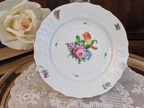 BREAD /& BUTTER PLATE #1515..... /'/'MARKET GARDEN/'/' HEREND