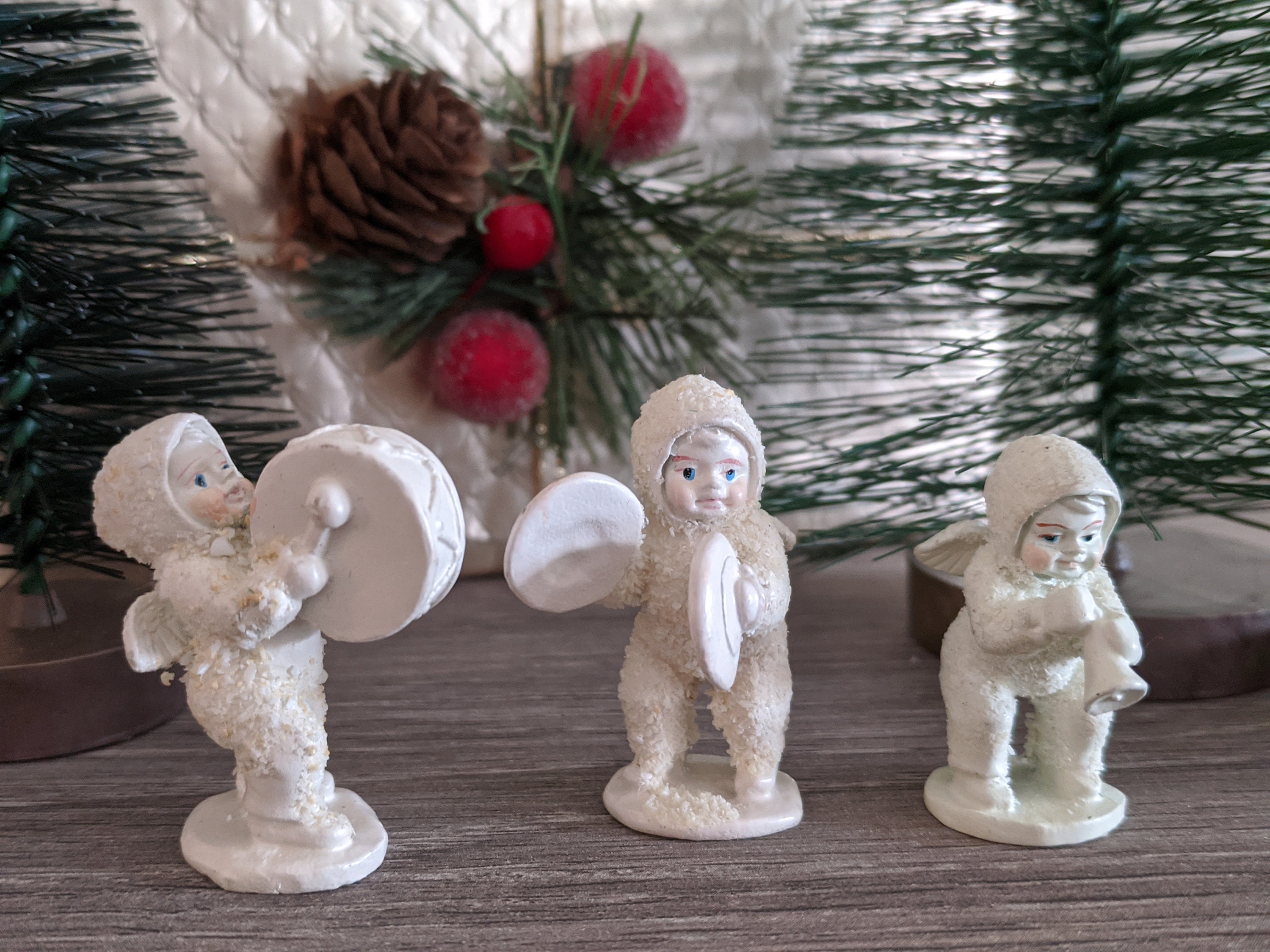 Snow Baby Figurine Snowbabies Miniature Retired Figurines Etsy Canada