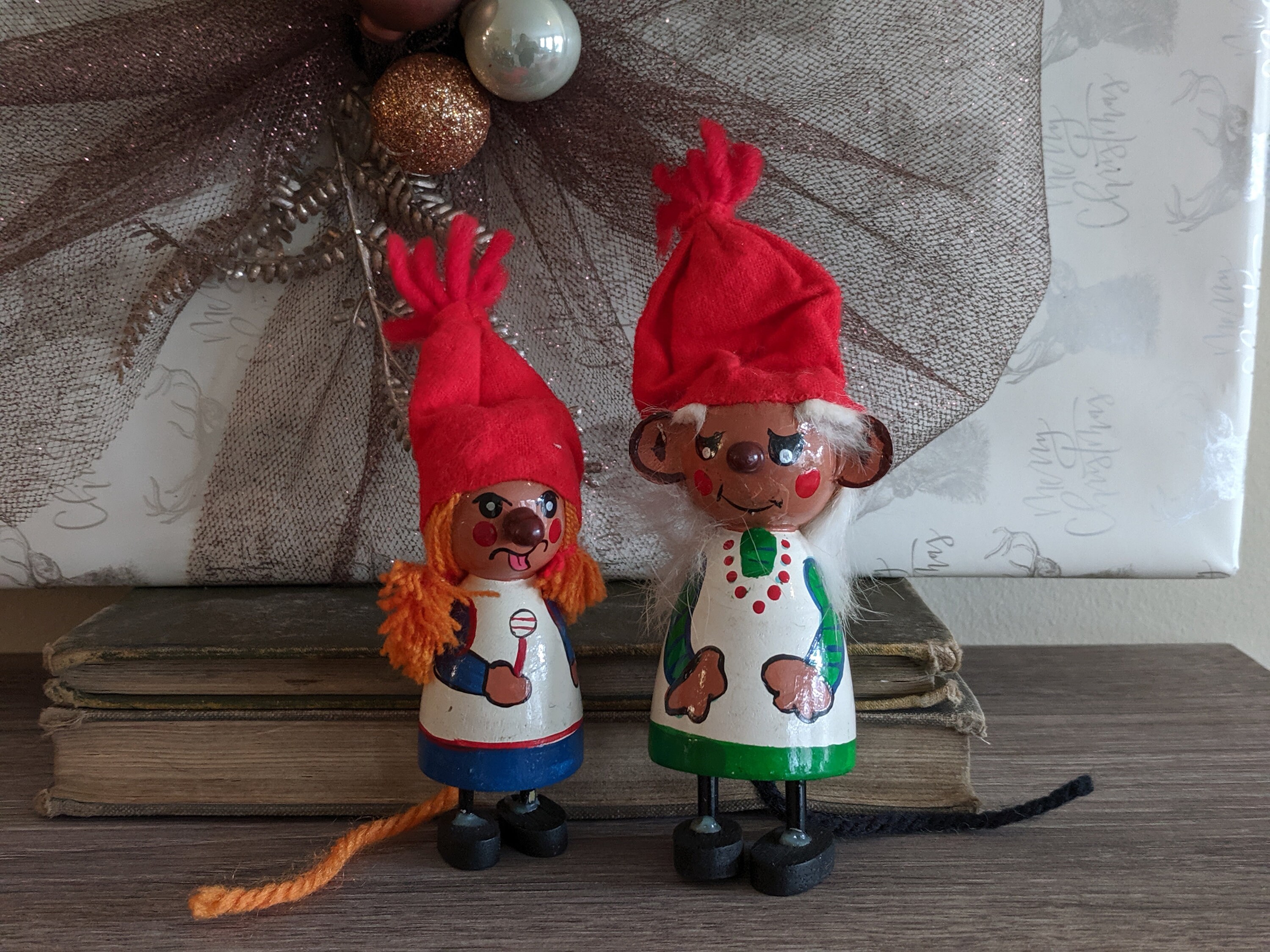 Vintage Danish Christmas Ornaments Mice Figurines Christmas Etsy UK