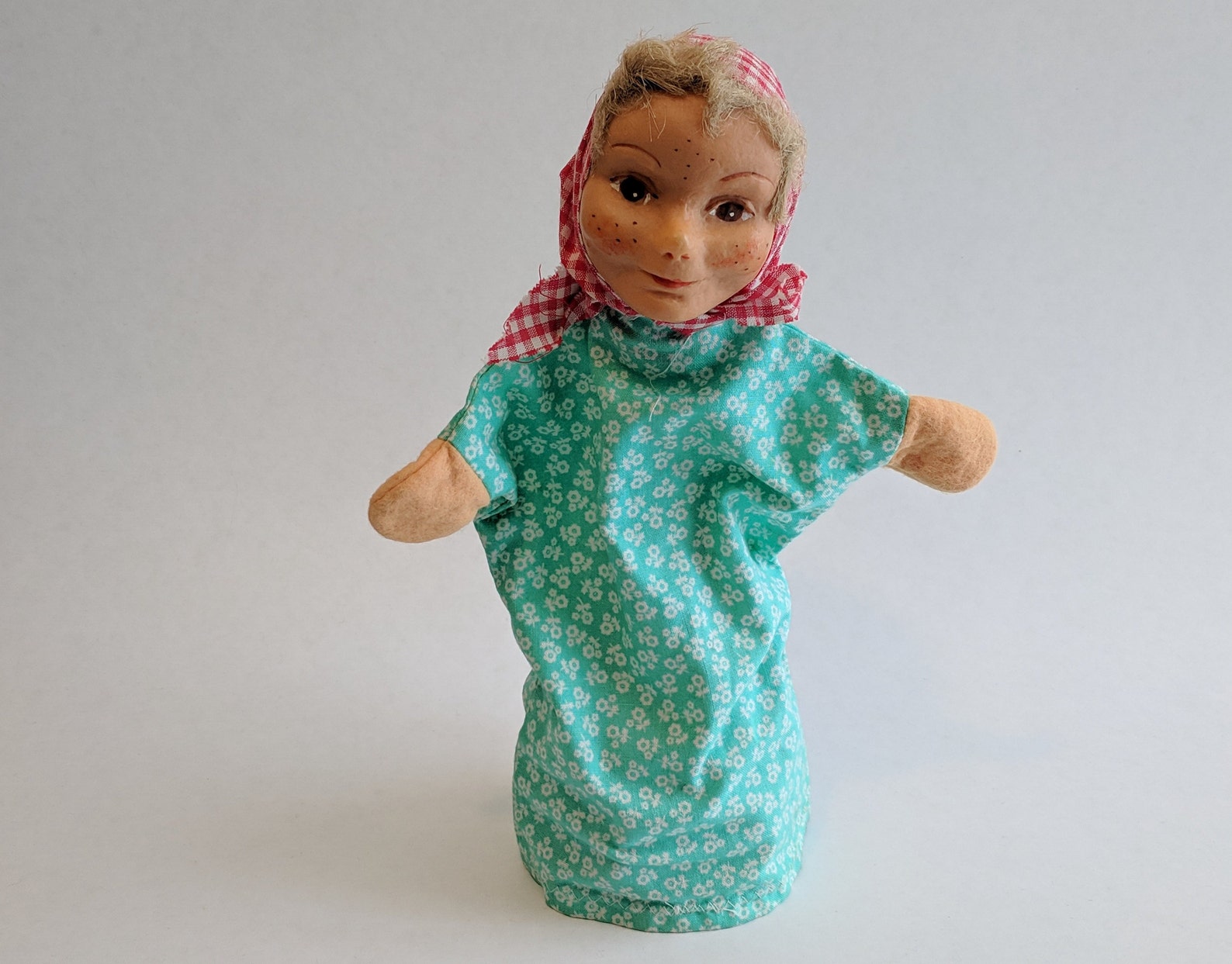 Vintage Hand Puppet Characters Lot of 2 Cloth Rubber Plastic Etsy