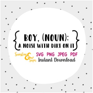 Boy, Noun Digital Download