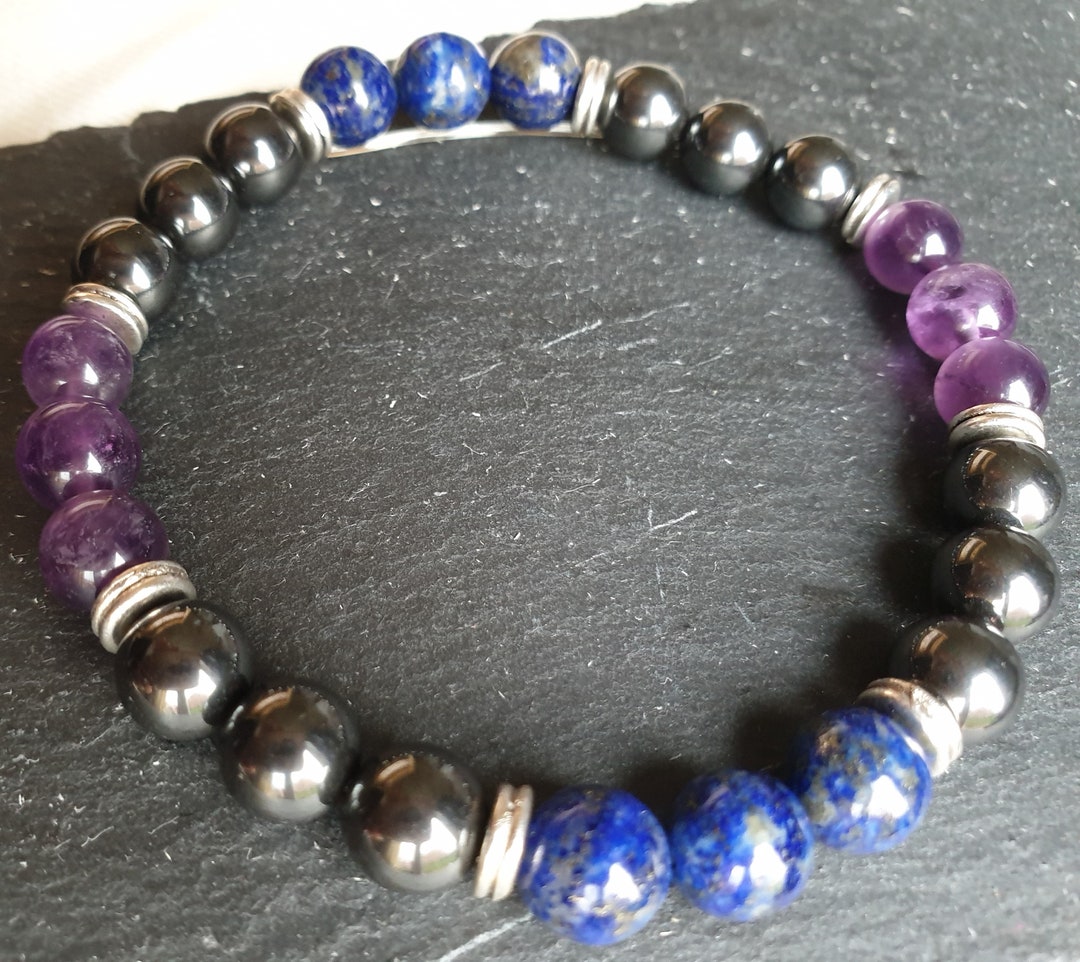 Headache Migraine Crystal Bracelet Gemstones Gift for Her Etsy