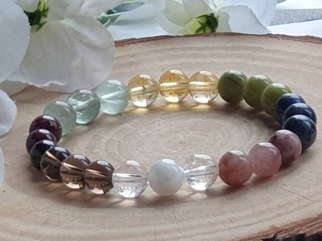 Menopause Bracelet, Hormone Balancing Crystals, Genuine Crystal