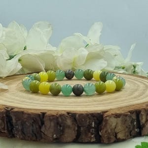 Prosperity Bracelt, 8mm crystals, Luck, Citrine, Pyrite Gemstones,Healing Crystals, Handmade Personalised with charm, Birthday gift