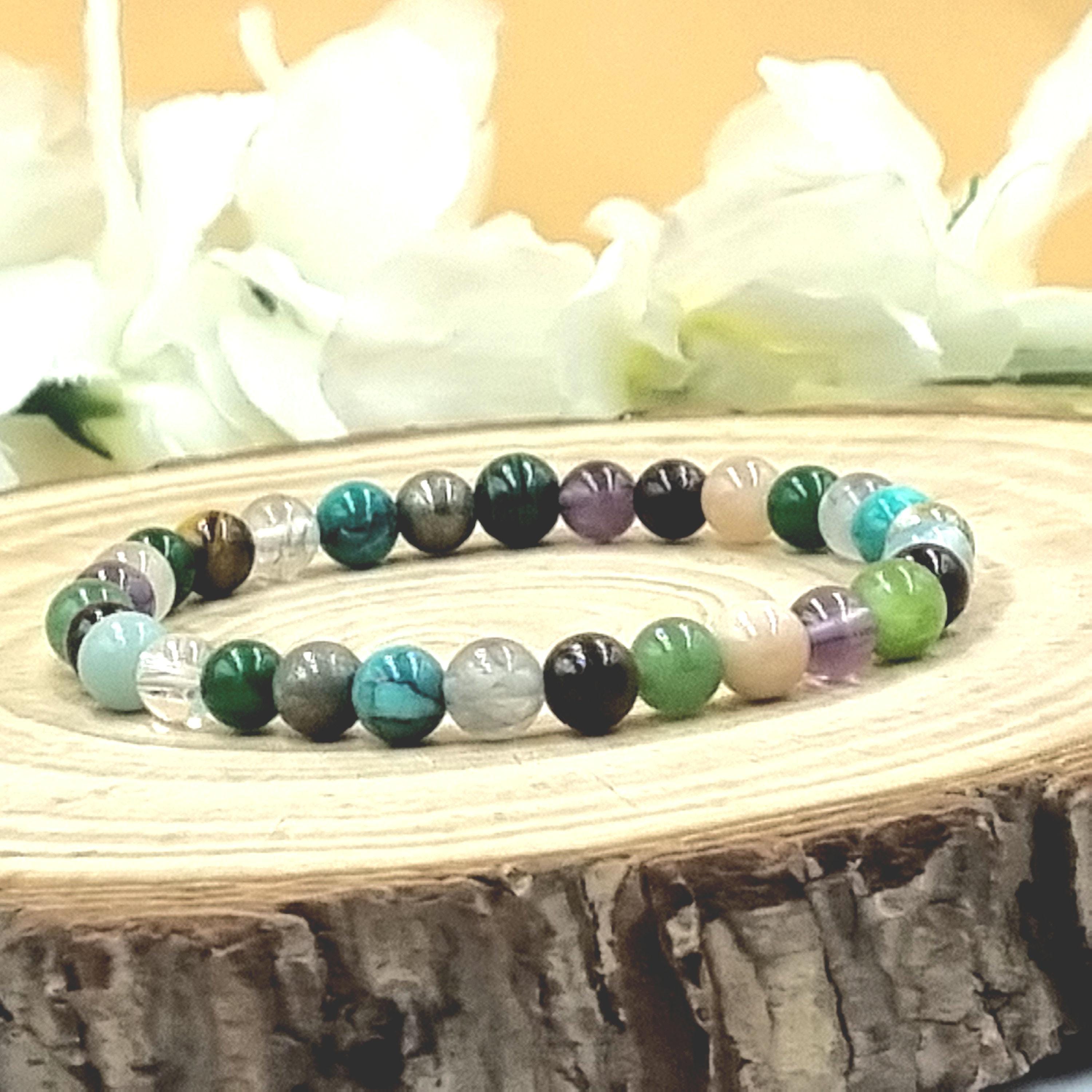 Money 6mm Citrine Bracelet Healing Crystals Wealth Stretch beaded, Pyrite, and Quartz Business Success, Crystals for Money