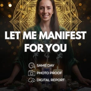 Laat me voor je manifesteren, aangepaste manifestatie, superritueel, transformatie, krachtig ritueel, levensverandering, altaarkristalceremonie, verlangen