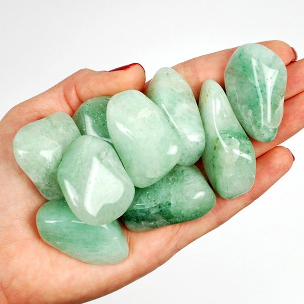 Green Aventurine Tumbled Stone, Aventurine Zimbabwe, Tumbled Stones, Metaphysical Crystals, Crystals, Gifts, Gems, Gemstones, Stones, Rocks