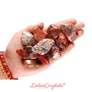 Brecciated Jasper Tumbled Stone, Brecciated Jasper, Tumbled Stones, Stones, Crystals, Rocks, Gifts, Gemstones, Gems, Healing Crystals, Zodia
