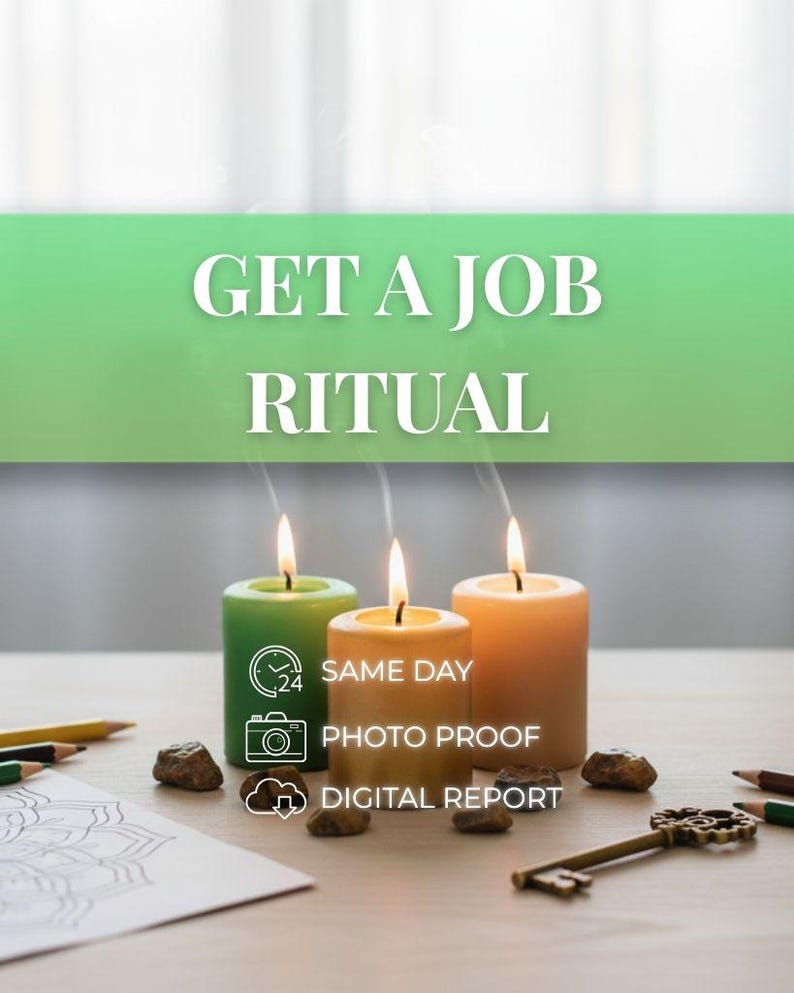 Manifestação para Conseguir um Emprego, Ritual para Ser Contratado, Bênção para o Emprego dos Sonhos, Ritual para Atrair Dinheiro, Trabalho Espiritual para a Carreira, Dinheiro Rápido, Sucesso Profissional imagem 1