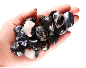 Sardonyx Tumbled Stone, Victory And Self-Discipline, Ritual Gem, Healing Gemstone