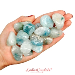 Aqualite Tumbled Stone, Aqualitem Tumbled Stones, Crystals, Stones, Gifts, Rocks, Gems, Gemstones, Zodiac Crystals, Healing Crystals
