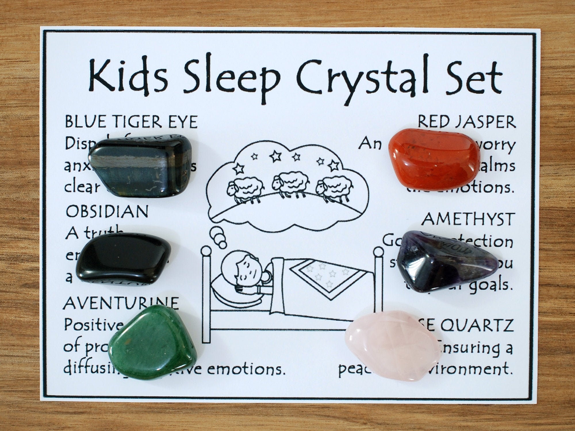 Kids Sleep Crystal Set Crystals for Kids Sleep Crystals of Etsy Canada