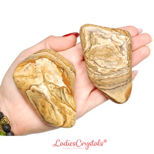 Picture Jasper Tumbled Stone, Picture Jasper, Tumbled Stones, Giant Picture Jasper, Stones, Crystals, Rocks, Gifts, Gemstones, Zodiac Stone