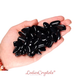 Black Obsidian Tumbled Stone, Black Obsidian, Tumbled Stones, Apache Tear Obsidian, Crystals, Stones, Gifts, Rocks, Gems, Gemstones, Zodiac