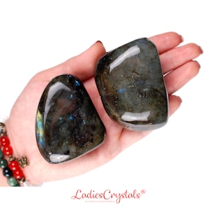 Labradorite Tumbled Stone, Labradorite, Tumbled Stones, Crystals, Stones, Gifts, Rocks, Gems, Gemstones, Zodiac Crystals, Healing Crystals