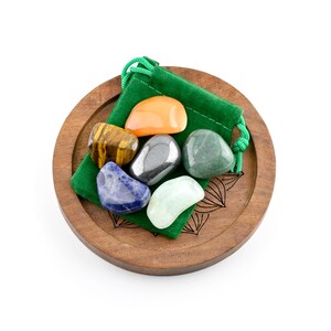 Childhood Crystals Set, Gift For Crystal Lovers, Childrens Birthday Gift, Healing Gemstones image 4