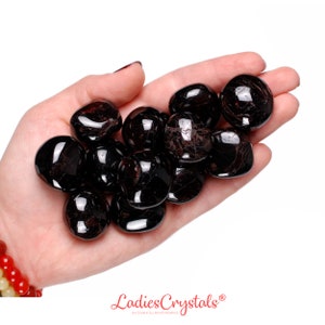 Brown Garnet Tumbled Stone, Garnet, Red Garnet, Tumbled Stones, Crystals, Stones, Gifts, Gems, Gemstones, Zodiac Crystals, Healing Crystals