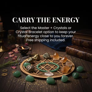 Career Success Manifestation, Get Hired Ritual, Get a Job Blessing, Money Attracting Ritual, Spiritual Work for Career, Fast Money, Success image 3