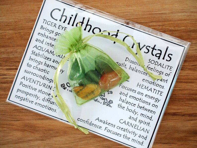 Crystals for Childhood Crystals of Childhood Childhood Etsy