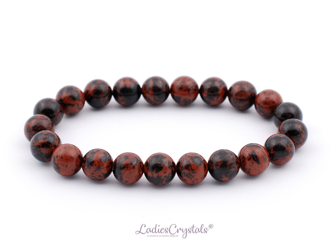 Mahogany obsidian bracelet Clearance