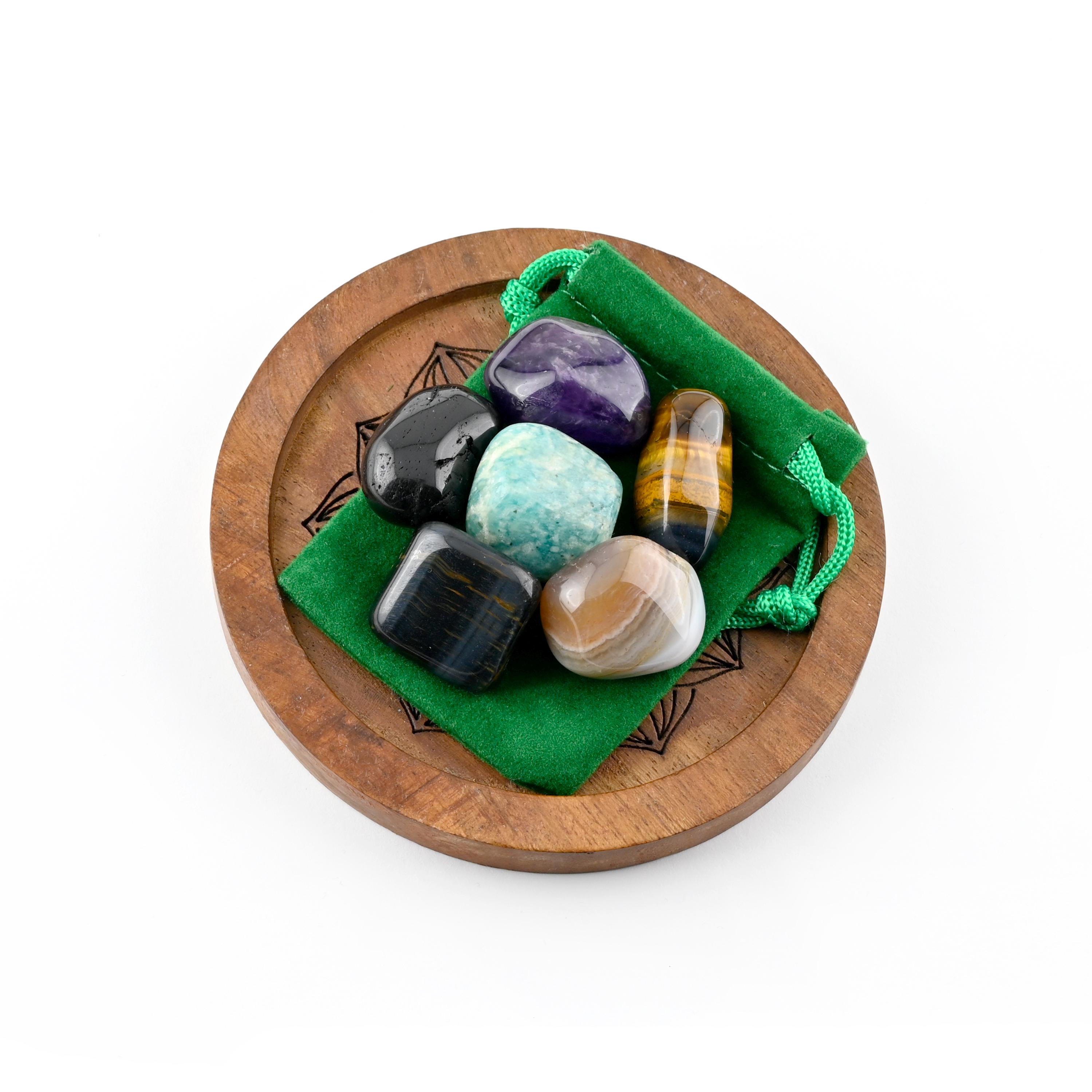 Anxiety and Fear Set, Calming Support, Gift for Crystal Lovers