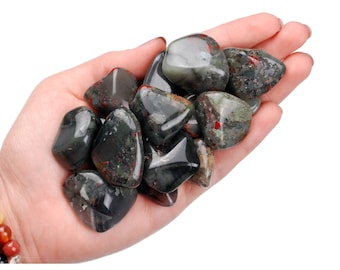Green Chalcedony Tumbled Stone, Harmony And Healing, Heart Chakra Ritual Gem