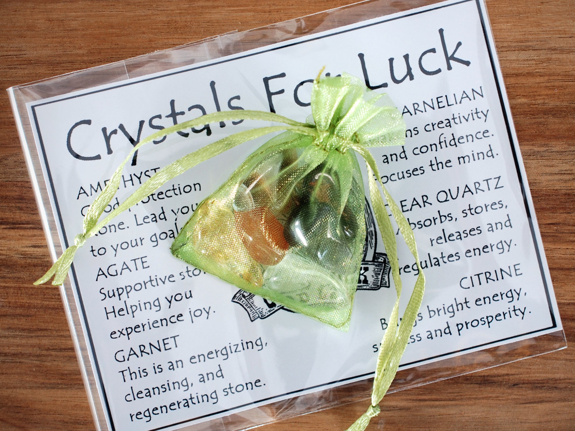 Good Luck Crystals Set Luck Crystals Good Luck Crystals Etsy