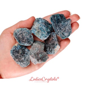Blue Apatite Raw Stone, Blue Apatite, Rough Stones, Raw Stones, Crystals, Stones, Gifts, Rocks, Gems, Gemstones, Zodiac Crystals, Healing