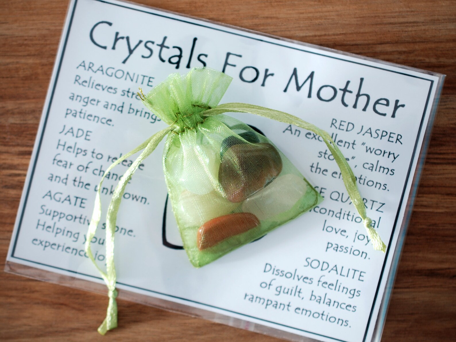 Mother Crystal Set Crytals For Mother Crystals Of Mother Etsy