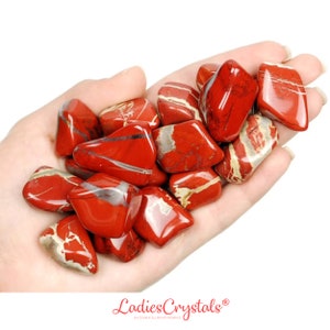 Red Jasper Tumbled Stone, Red Jasper, Tumbled Stones, Crystals, Stones, Gifts, Rocks, Gems, Gemstones, Zodiac Crystals, Healing Crystals