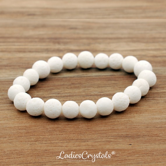 Amber, white coral & brass bracelet – Irka Design