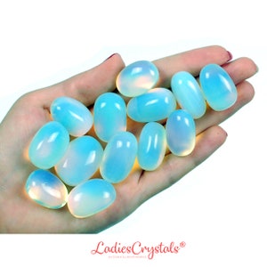 Opalite Tumbled Stone, Opalite Stones, Opalite Crystals, Crystals, Stones, Rocks, Gifts, Gemstones, Zodiac Crystals, Healing Crystals, Gems