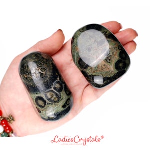 Kambaba Jasper Tumbled Stone, Kambaba Jasper, Tumbled Stones, Jasper, Stones, Crystals, Rocks, Gifts, Wedding Favors, Gemstones, Gems