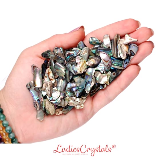 Set of 100 Abalone Shells, Abalone Shell, Shells, Raw Abalone Shell, Raw Nacre Pearl, Мother Of Pearl, White Pearl, Nacre Pearl, Pearl Stick