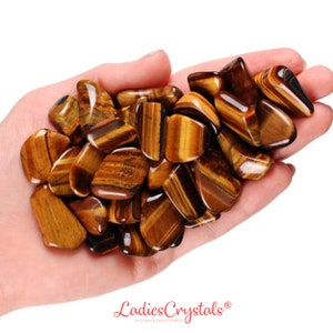 Tiger Eye Tumbled Stone, Tiger Eye, Tumbled Stones, Stones, Crystals, Rocks, Gifts, Gemstones, Gems, Zodiac Crystals, Healing Crystals