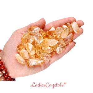 Citrine Tumbled Stone, Citrine, Tumbled Stones, Stones, Crystals, Rocks, Gifts, Gemstones, Gems, Zodiac Crystals, Healing Crystals, Money