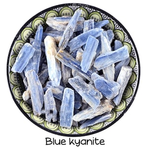 Blue Kyanite Raw Sticks, Rough Blue Kyanite, Blue Kyanite Crystals, Zodiac Signs Aries, Taurus, Libra, Gemini, Gifts, Stones, Crystals, Gems