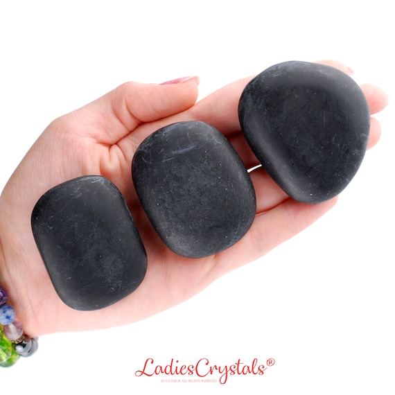Black Lava Stone Palm Stones Black Lava Stone Palm Stones